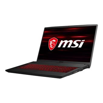 MSI Thin GF75 10SCXR-216XFR - Intel Core i5 10300H / 2.5 GHz - Aucun SE fourni - GF GTX 1650 - 16 Go RAM - 256 Go SSD NVMe + 1 To HDD - 17.3" 1920 x 1080 (Full HD) @ 144 Hz - Wi-Fi 6 - noir - 1
