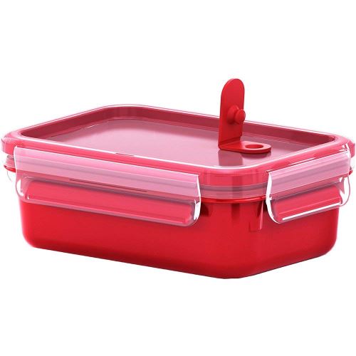 Emsa - Boîte À Micro-ondes - Clip & Micro - Lunchbox - Rouge - Taille: 0,55 L (ref: 517771)