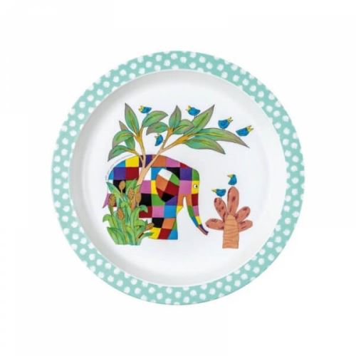 Assiette bébé elmer - petit jour paris