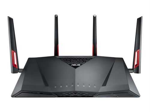 ASUS RT-AC88U - Routeur sans fil - commutateur 8 ports - GigE - 802.11a/b/g/n/ac - Bi-bande