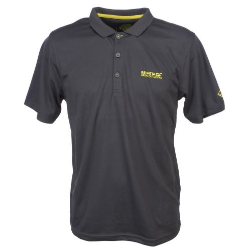 Polo manches courtes Regatta Maverik iv grey mc polo Gris taille : 4XL réf : 45279