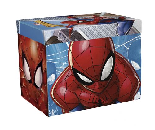 Marvel Spiderman boîte de rangement / tapis de jeu 30 x 30 x 30 x 30 x 30 x 30 cm