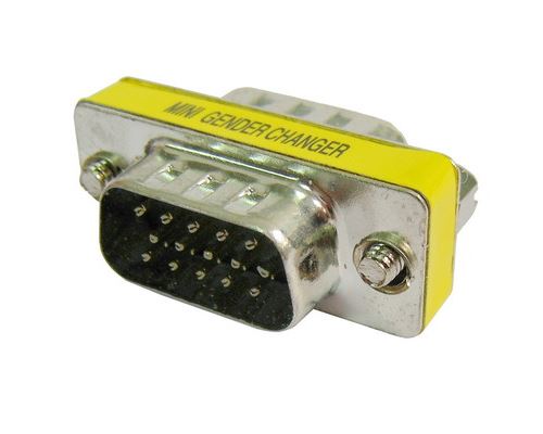 Connectique Adaptateur VGA 15Pin mâle vers mâle