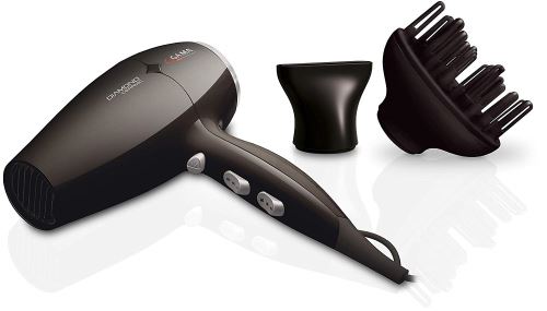 GaMa Italy Professional GH0301 Ultra Léger Sèche Cheveux Moteur DC 2300 W, Noir