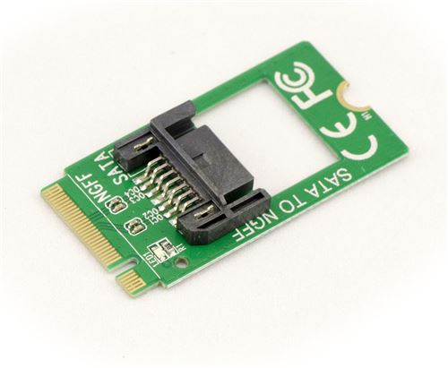 Carte M.2. - 1 port SATA Fiche SATA DATA 7 points
