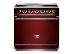 Falcon 900S - Cuisinière - pose libre - largeur : 90 cm - profondeur : 61 cm - hauteur : 91.2 cm - classe A - Rouge cerise