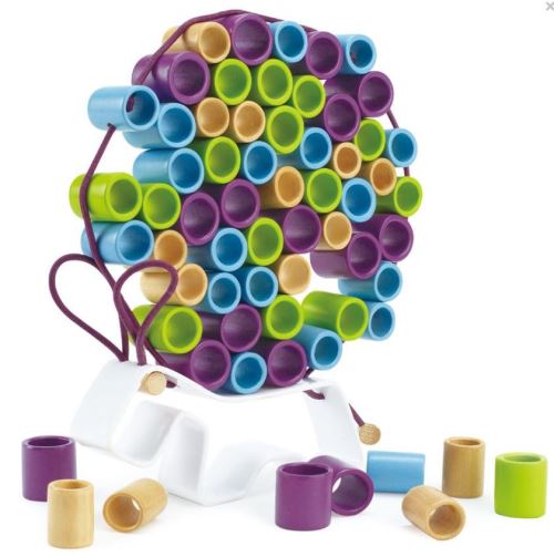 Hape Jeu de bambou Muuli 65 pièces