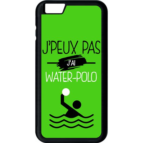 Coque apple iphone 6+ plus j peux pas j ai water polo 4