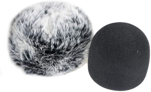 Accessoire Micro Pour Reflex YOUSHARES Bonnette En Fourrure à Microphone Interne De La Caméra, Bonnet Anti Vent Pour DSLR Photo Mic (8 Packs Bonnette Peluche Micro Reflex
