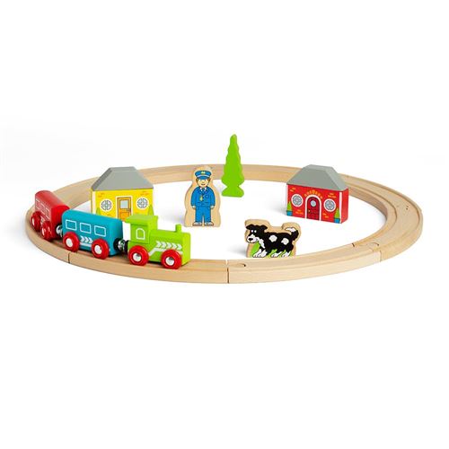 Non Communiqué Vert Mon Premier Circuit De Train En Bois