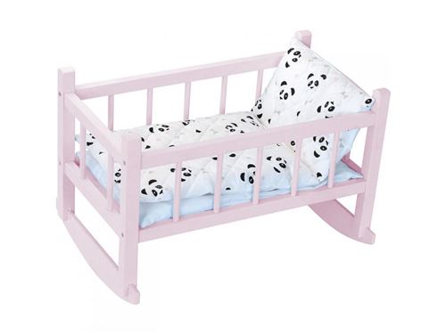 Lit bercelonnette panda jusqu'à 40cm