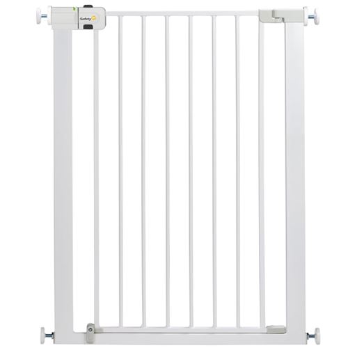 Safety 1st barriere de sécurité easy close extra tall metal white