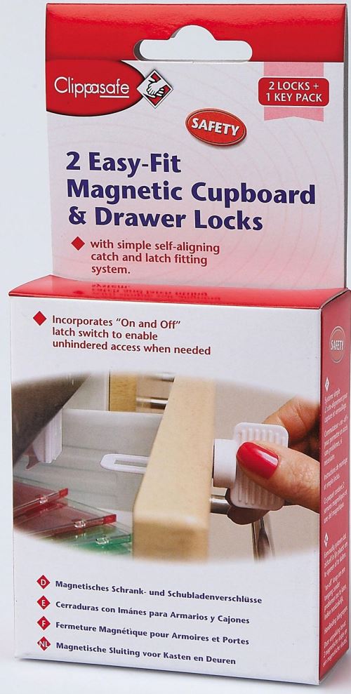 Clippasafe Serrure Magnétique Pour Tiroir Et Armoire