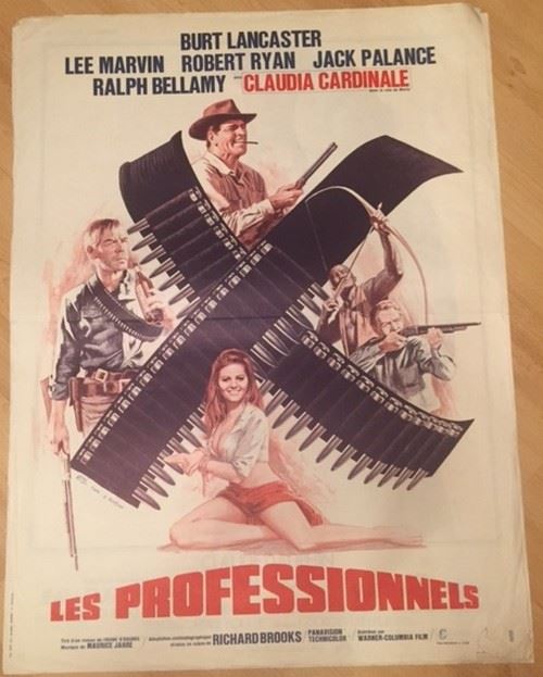 Les Professionnels - 60x80 cm - AFFICHE / POSTER
