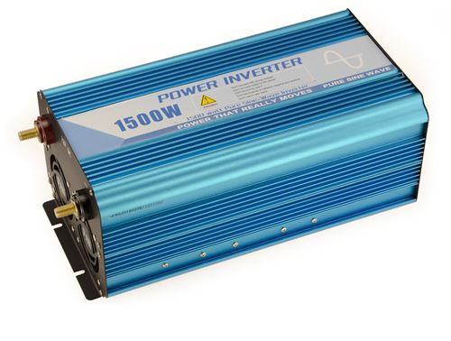 Inverseur 12V vers 220V PUR SINUS 1500 WATTS Puissance en Crête 3000W PRISE EUROPEENNE (FRANCE)