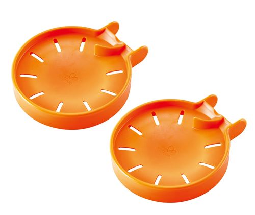 Hape bo&icirc;te de collection en marbre 2 pi&egrave;ces orange
