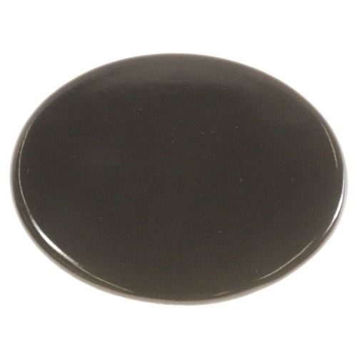 Chapeau bruleur noir pour cuisiniere aeg
