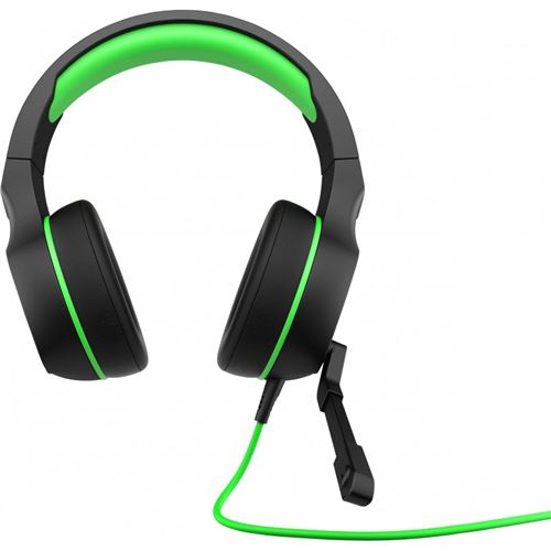 HP Pavilion Gaming 400 headset Binaural Bandeau Noir, Vert