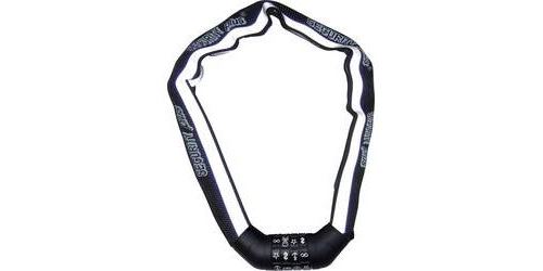 Chaîne antivolSecurity PlusSKS 100noir, blanc (réfléchissant)
