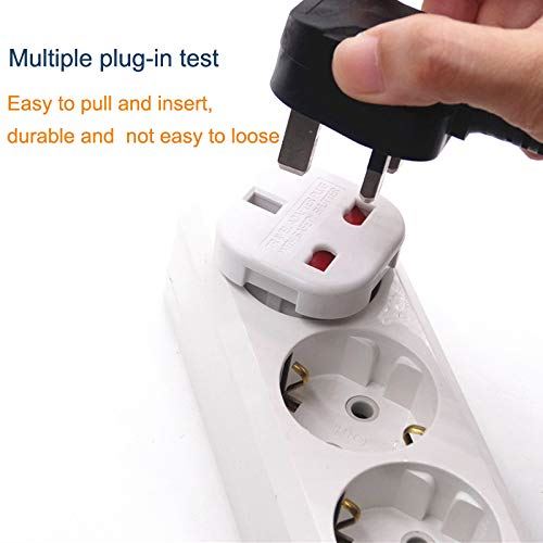 Adaptateur De Voyage UK Avec 4 Ports USB - 2 USB-A + 2 USB-C, 40W - Pour Angleterre, Irlande, Écosse, Dubaï, Malte