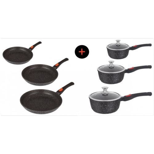 3 casseroles et wok 32 cm, Kamberg