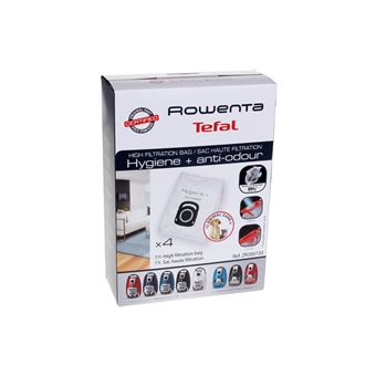 10 Sacs Aspirateur Rebirthcare Pour Rowenta – Compatibles Hygiene+, Compact Power, Silence Force