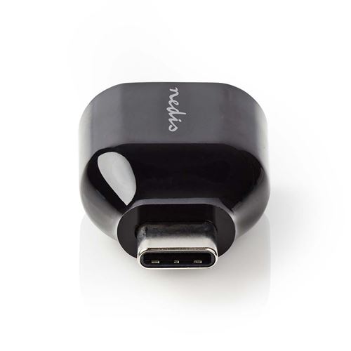 Nedis - Adaptateur USB - USB type A (F) pour USB-C (M) - USB 3.0 - noir