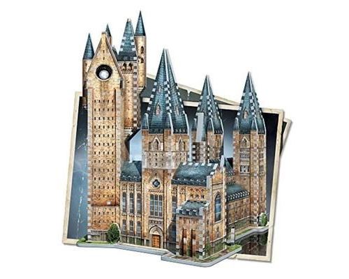 Puzzle 3D Ravensburger Puzzle 3D Château de Poudlard Grande Salle et Tour  d'Astronomie Harry Potter 1080 pièces