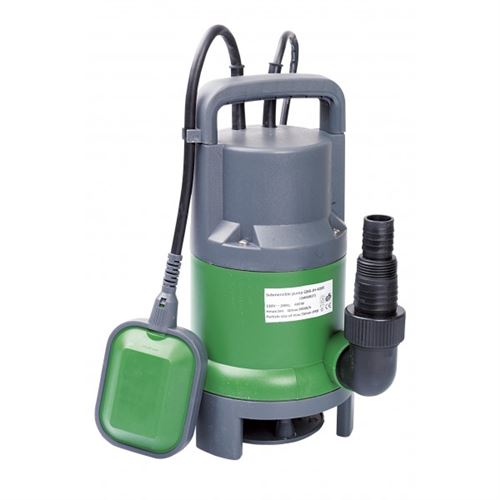 Ribiland Pompe Vide-Cave Eaux Chargées 400W + Interrupteur Flotteur Prpvc400c