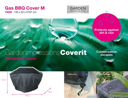 Housse Coverit bbq à gaz - M - 135 / 70 x 52 x H 101