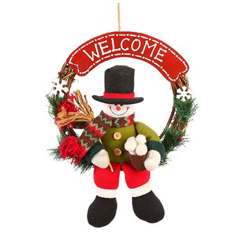 -20% sur Décoration de Noël guirlande 35cm 08 - Multicolore - Achat