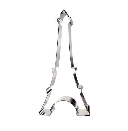 Emporte pièce tour Eiffel en inox - H 15 cm - Gobel