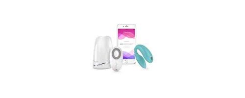 Stimulateur pour couple We Vibe Sync Aqua (Couleur : BLEU)