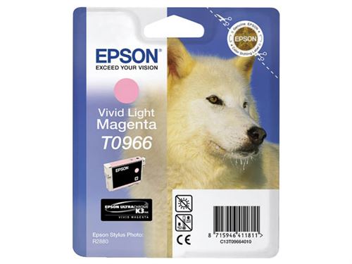 Epson T0966 - levendig licht magenta - origineel - inktcartridge