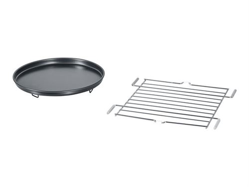 SEVERIN MW 7758 - Four micro-ondes combiné - grill - 25 litres - 900 Watt - noir mat/inox