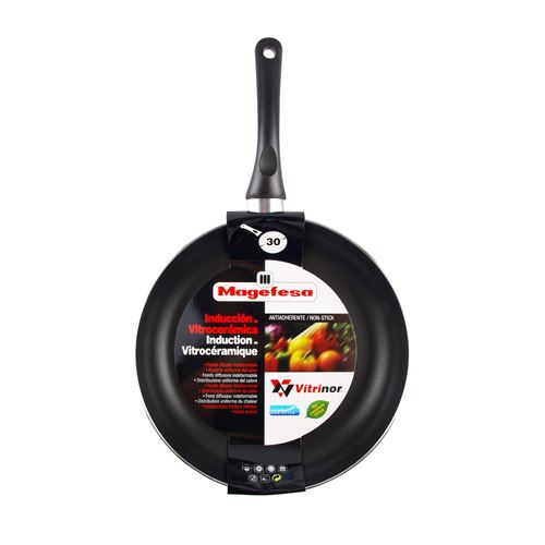 Magefesa Poêle à frire en aluminium teinté Vitrail 18