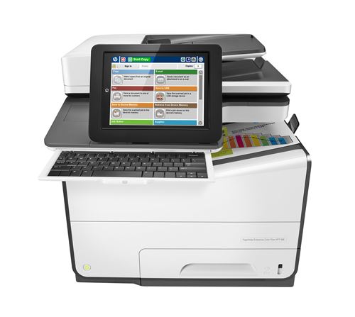 Informatique Imprimante HP PageWide Enterprise Color Flow MFP 586z - multifunction printer - colour