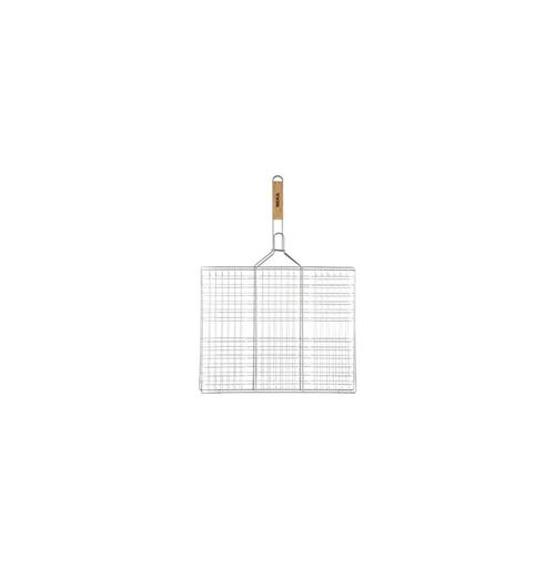 Double grille barbecue ""summer"" 40x50cm chrome