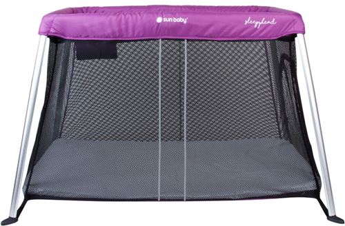 CHIC - Lit Parapluie 2en1 - Lit de voyage Bébé/enfant - Fonction violet noir
