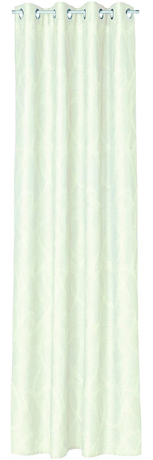 Esprit Home 70016-001-140-245 Rideau à œillets ondulé Blanc 1,4 x 2,45 m