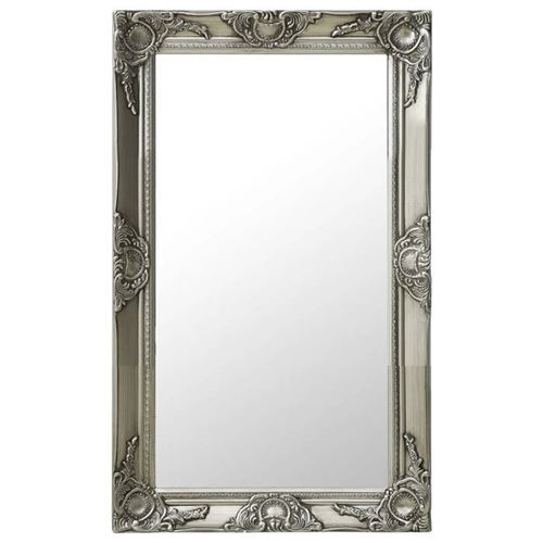 vidaXL Miroir mural style baroque 50x80 cm Argenté