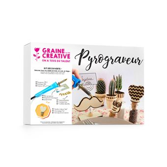 Kit Graine Créative pyrogravure