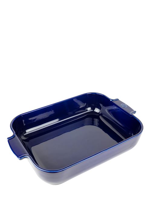 Peugeot - Plat four céramique rectangle bleu profond 40 cm - 16'