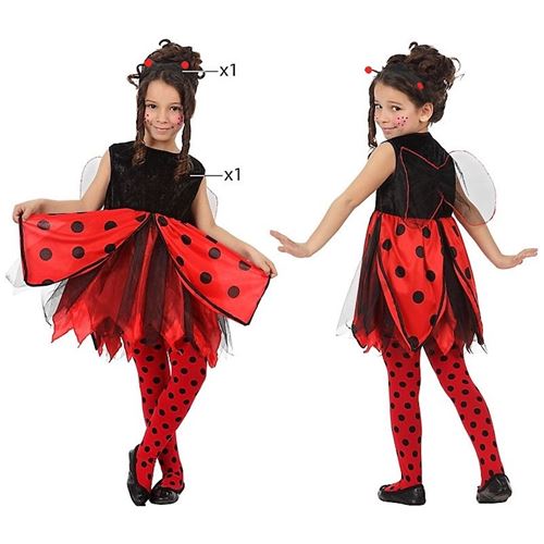 D&eacute;guisement pour Enfants Coccinelle (Taille 5-6 Ans)