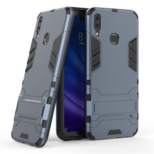 Coque en TPU cool guard hybride bleu foncé pour votre Huawei Y9 (2019)/Enjoy 9 Plus