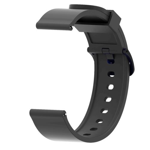Bracelet en TPU 20mm noir pour votre Xiaomi Amazfit Youth Version