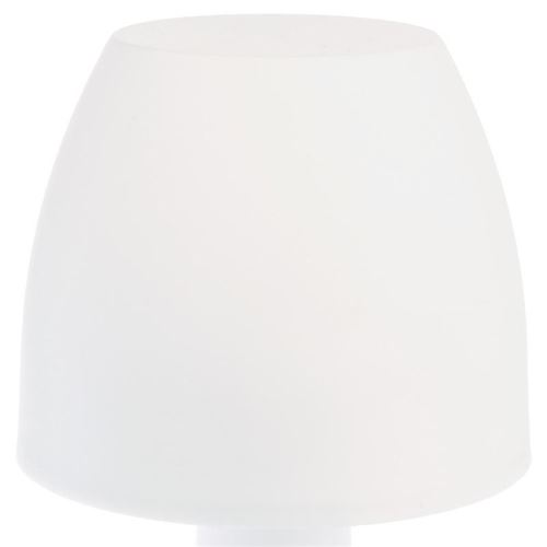 Lampe Champignon A Poser 19 5 Cm Blanc Luminaires Exterieur Achat Prix Fnac