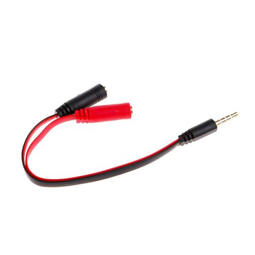 Hobby Tech - Adaptateur jack 3,5mm entrée micro et casque
