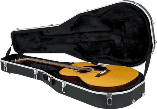 Etui gator pour guitares folk - abs noir