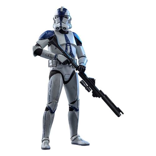 Figurine Hot Toys TMS022 - Star Wars : The Clone Wars - 501ST Battalion Clone Trooper Standard Version
